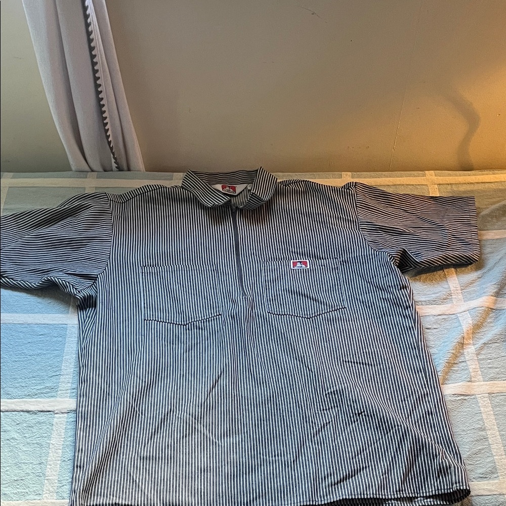 Ben Davis Striped Short Sleeve Shirt